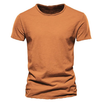 Men's Comfortable Moisture Wicking Slim Fit Cotton Tee