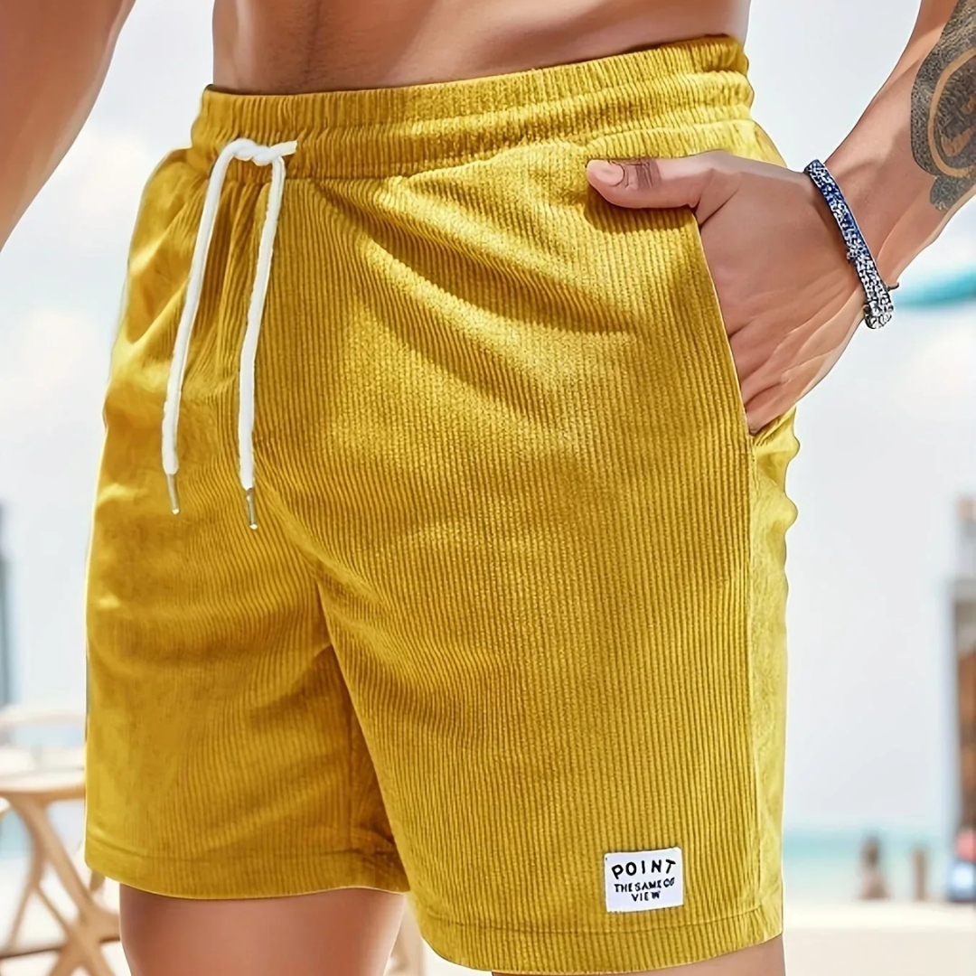 Men's Comfortable Stretch Corduroy Shorts