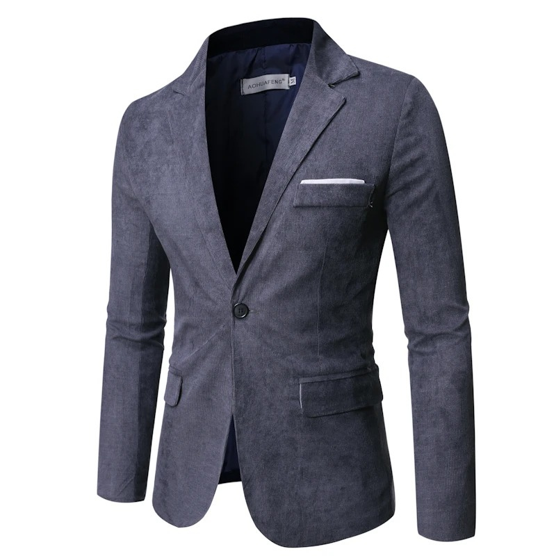 Casual Classic Mens Corduroy Coat