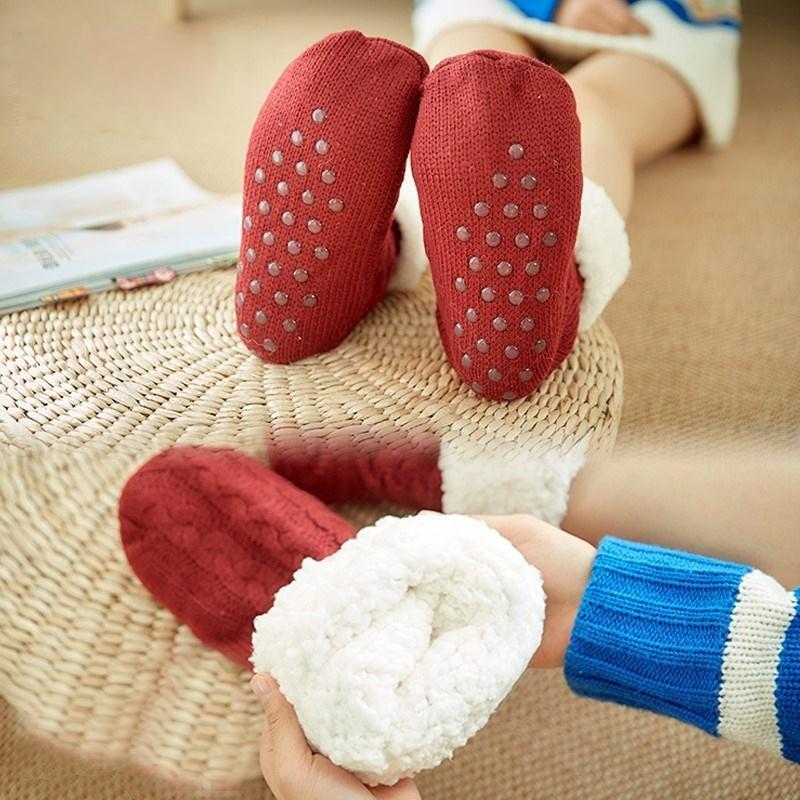 Soft Fuzzy Home Socks