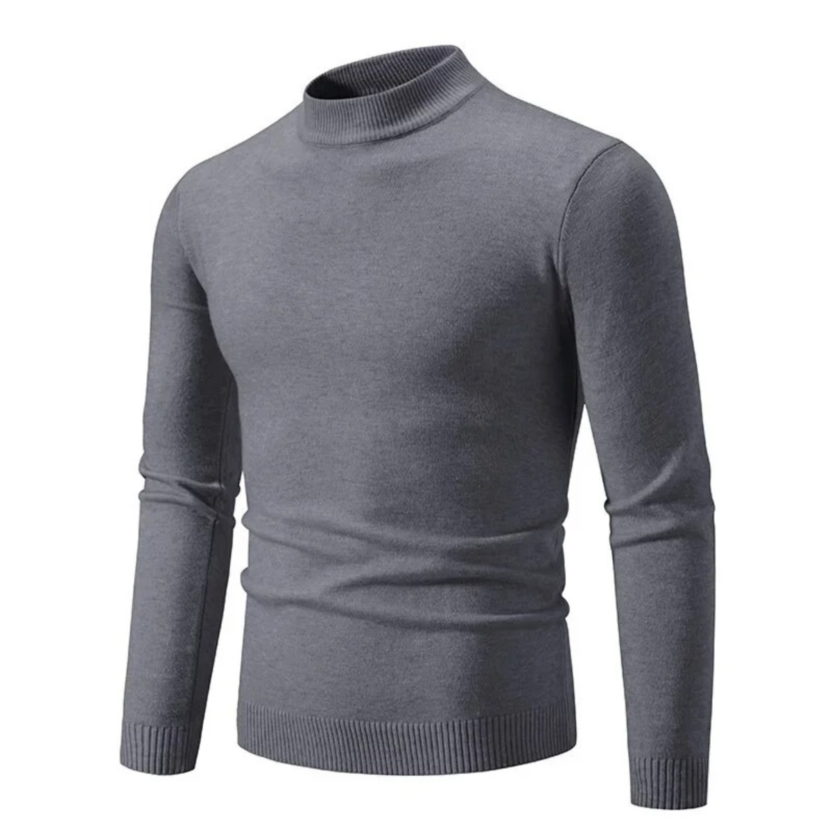 Men's Classic Fit Thermal Crew Neck Sweater