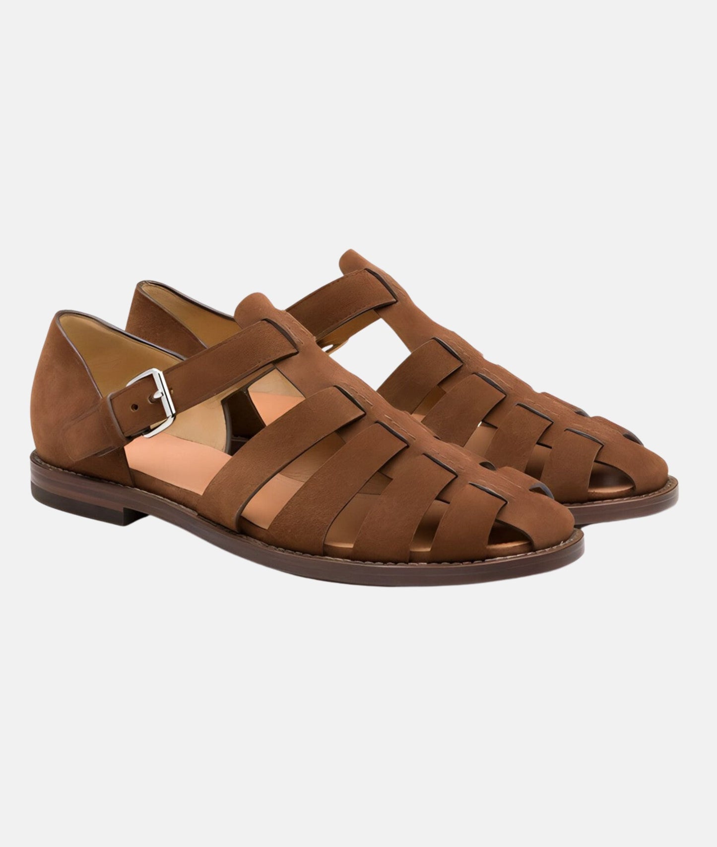 Stylish Buckle Ankle Strap Sandals