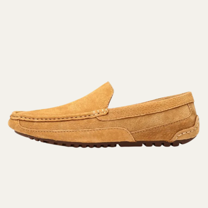 Luxury Leather Slip On Moccasins