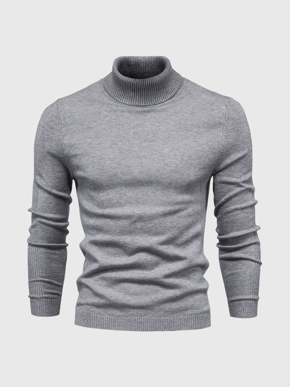 Premium Soft Mens Turtleneck Sweater
