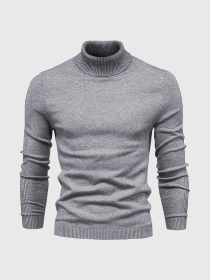 Premium Soft Mens Turtleneck Sweater