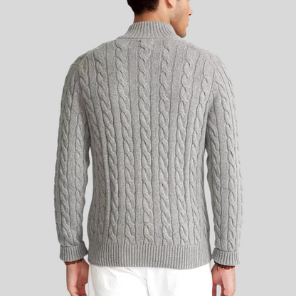 Men's Warm Crew Neck Pullover Sweater
