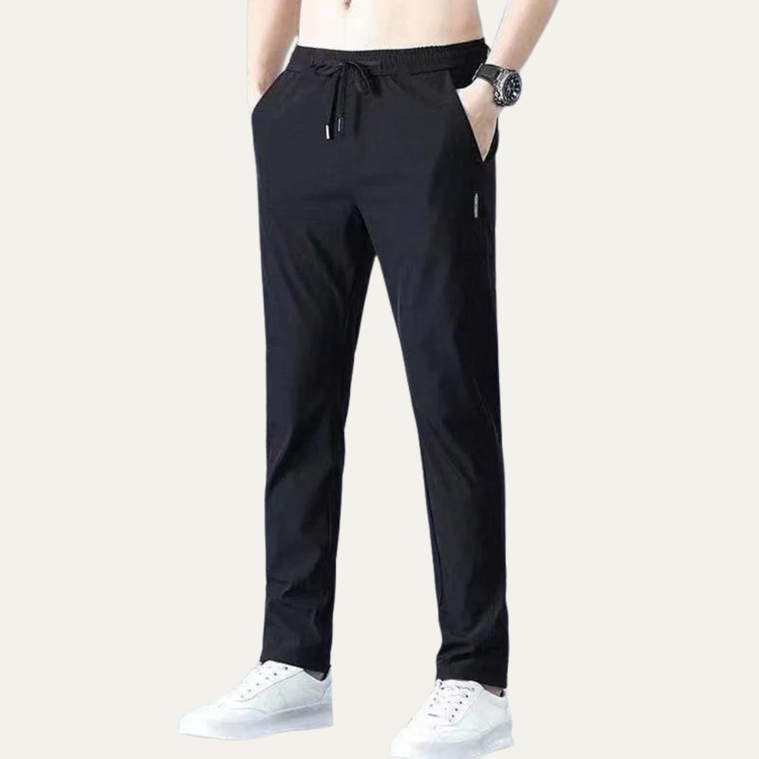 Men's Fit Jogger Pants with Drawstring Waist