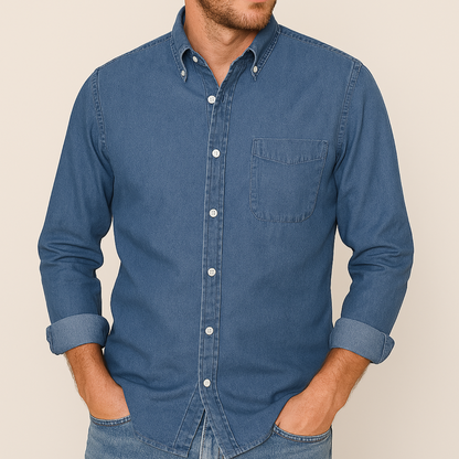 Comfortable Men's Casual Button Down Shirt