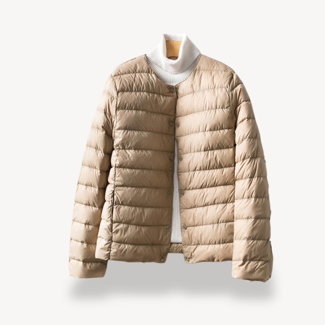 Warm Down Filled Coat for Ladies