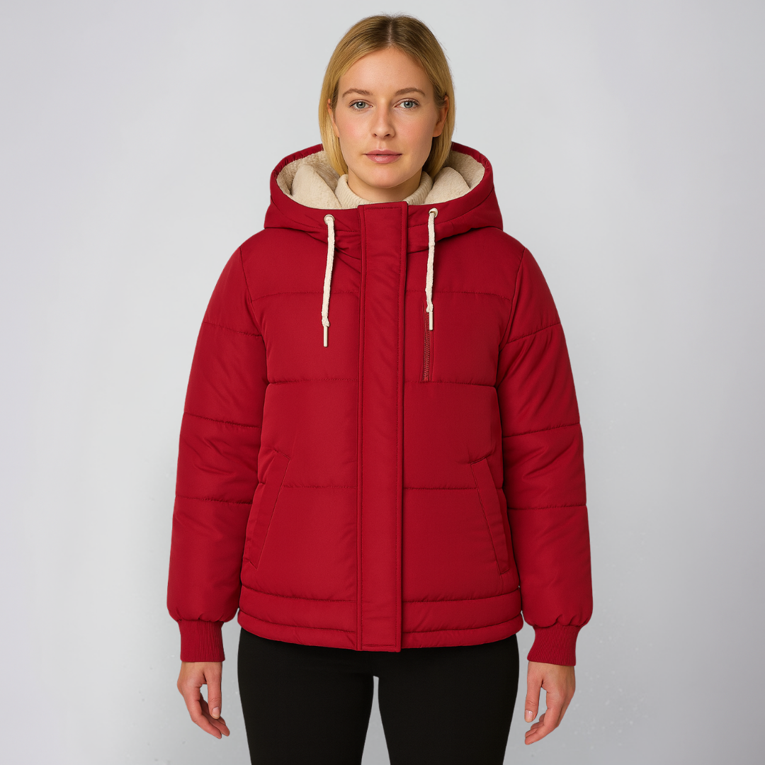 Warm Fleece Hooded Winter Jacket for Women