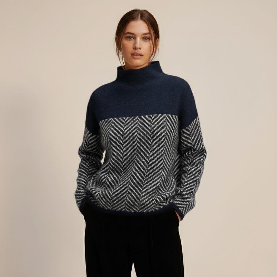 Cozy Crew Neck Cashmere Sweater