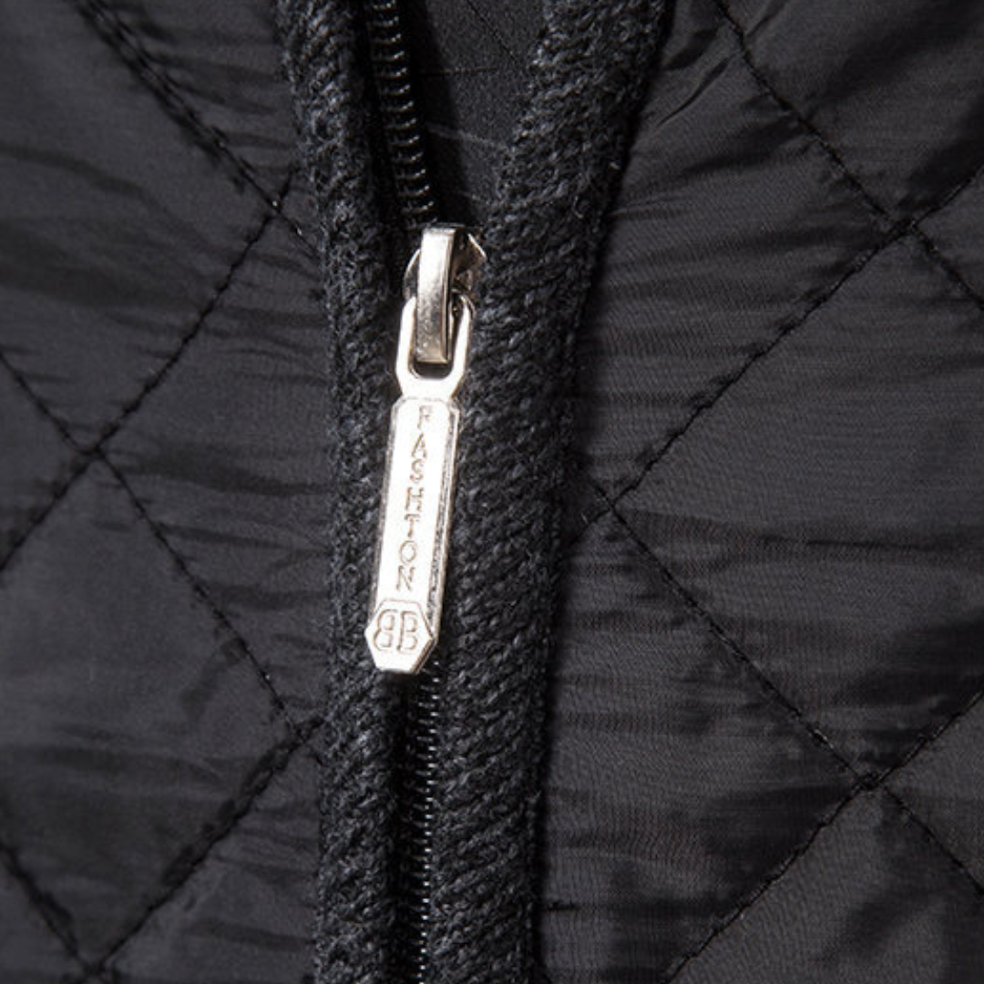 Insulated Mens Padded Coat - Warm Winter Jacket
