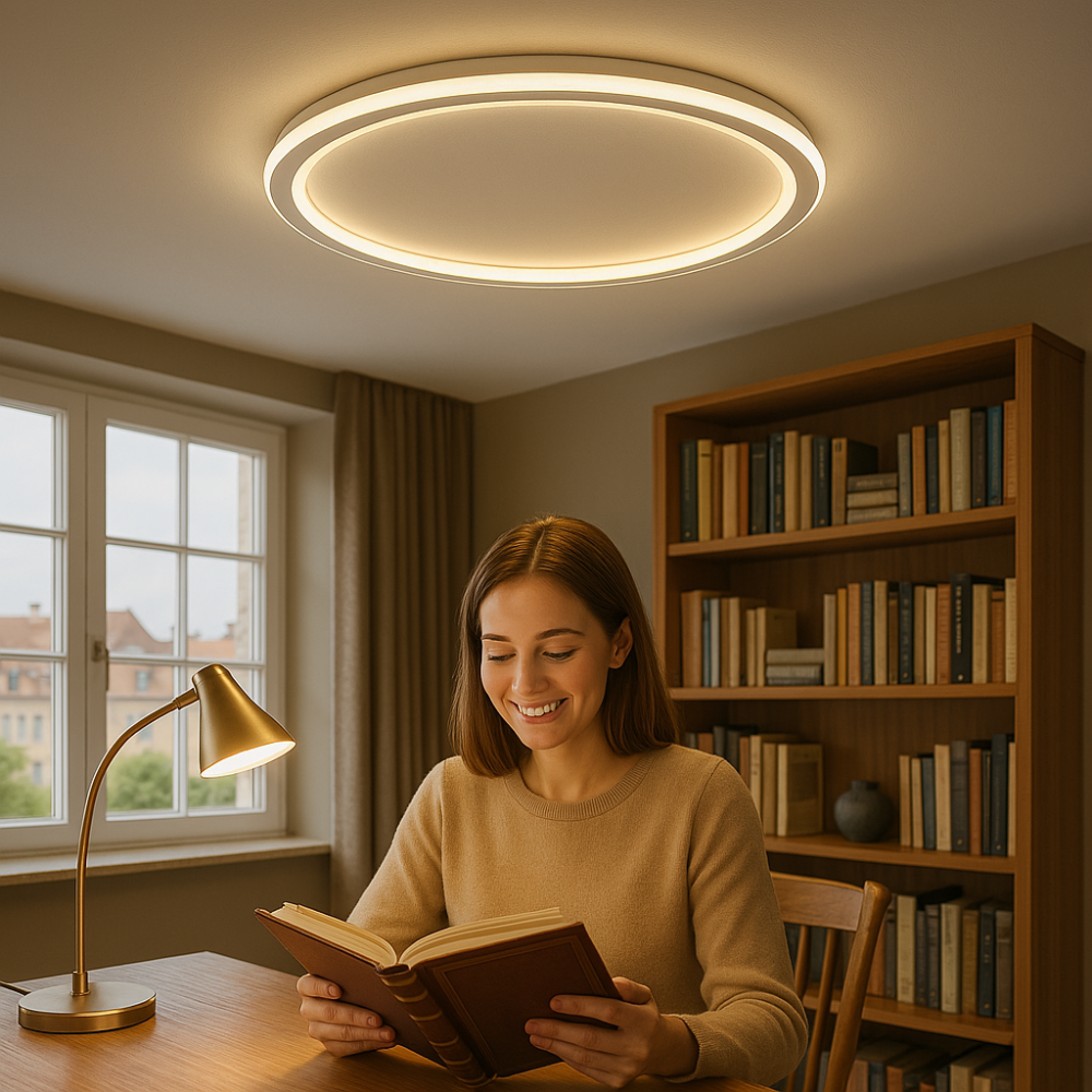 Warm Adjustable LED Overhead Lighting