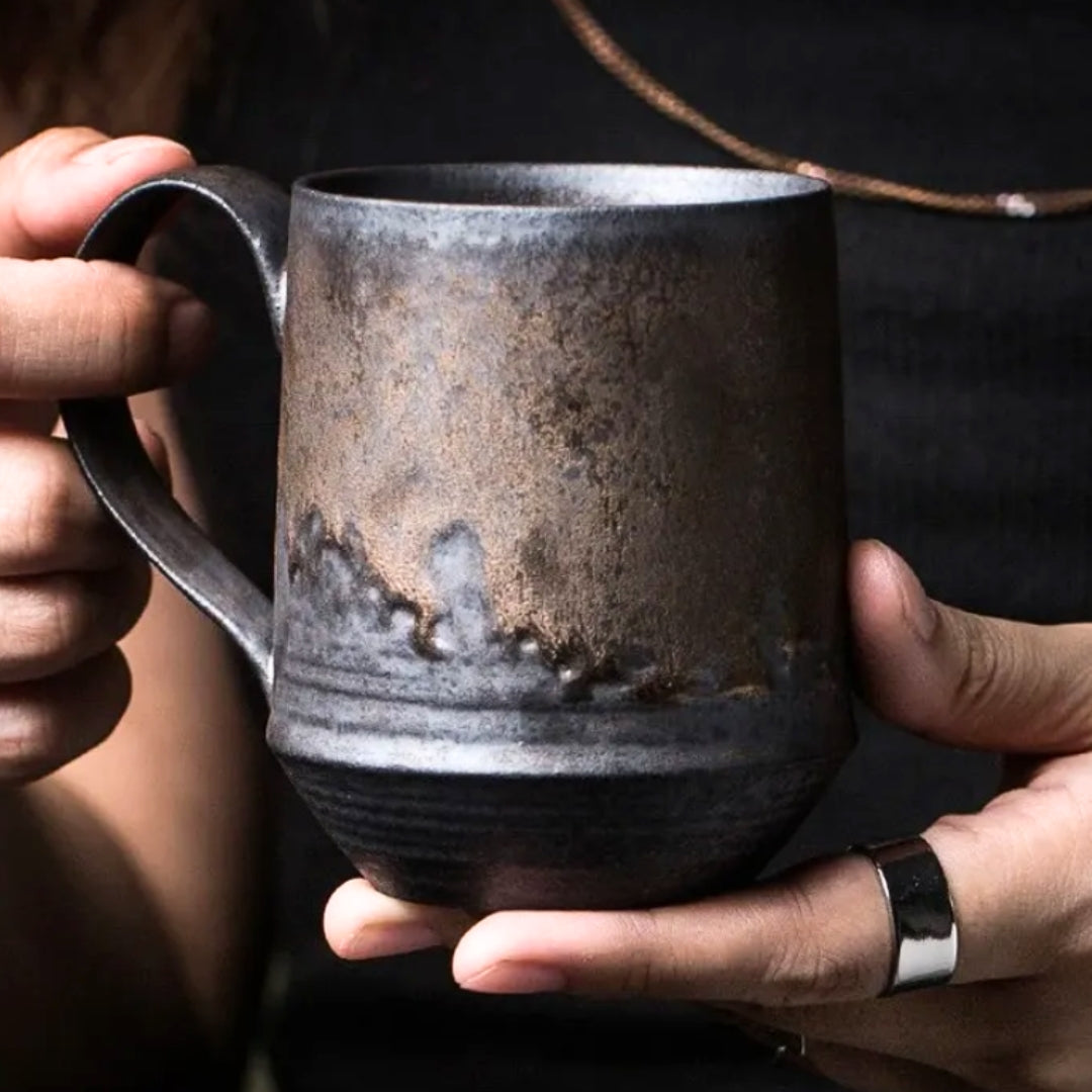 Simple Clay Morning Coffee Cup Set - OutfitLondon