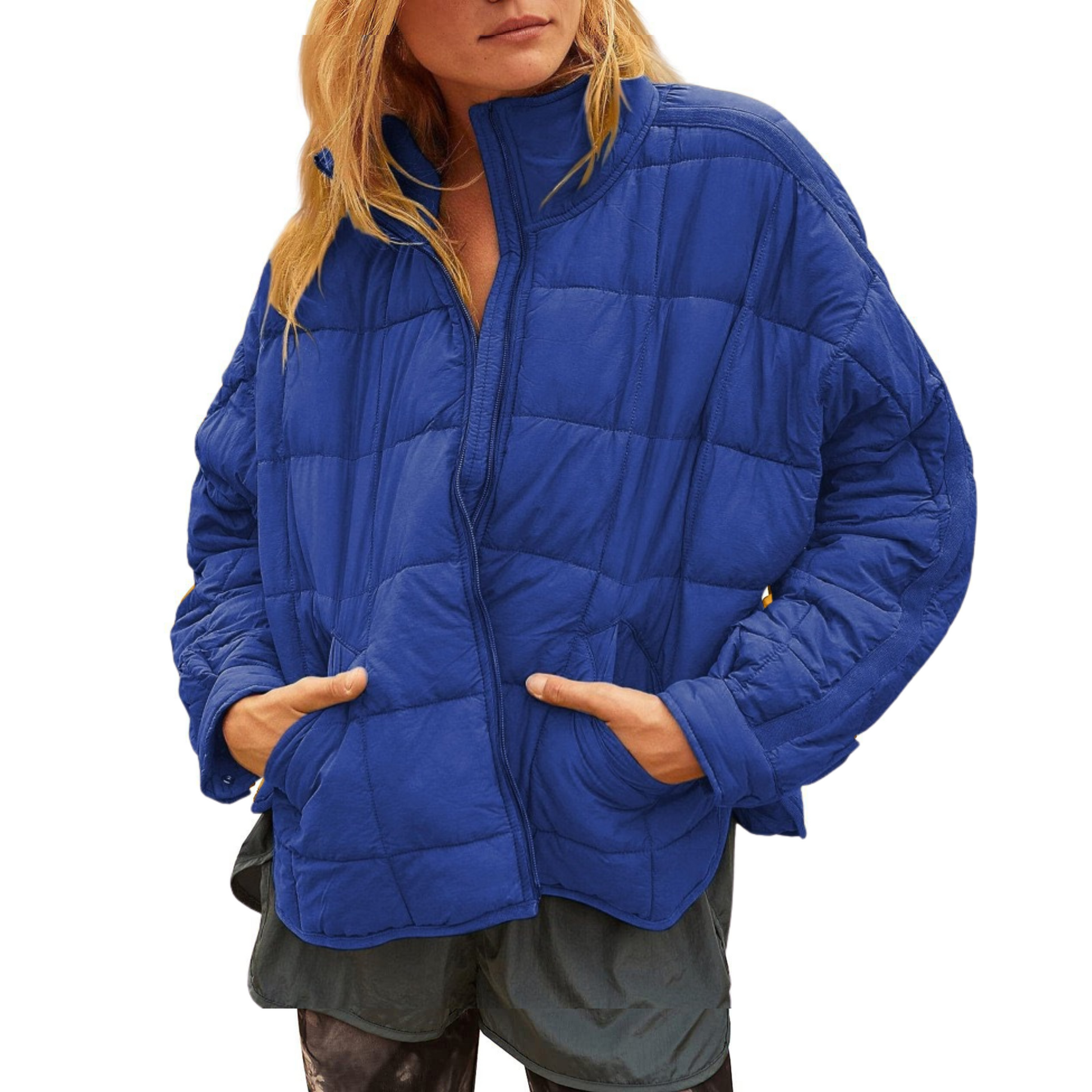 Slim Fit Packable Down Puffer Coat - OutfitLondon