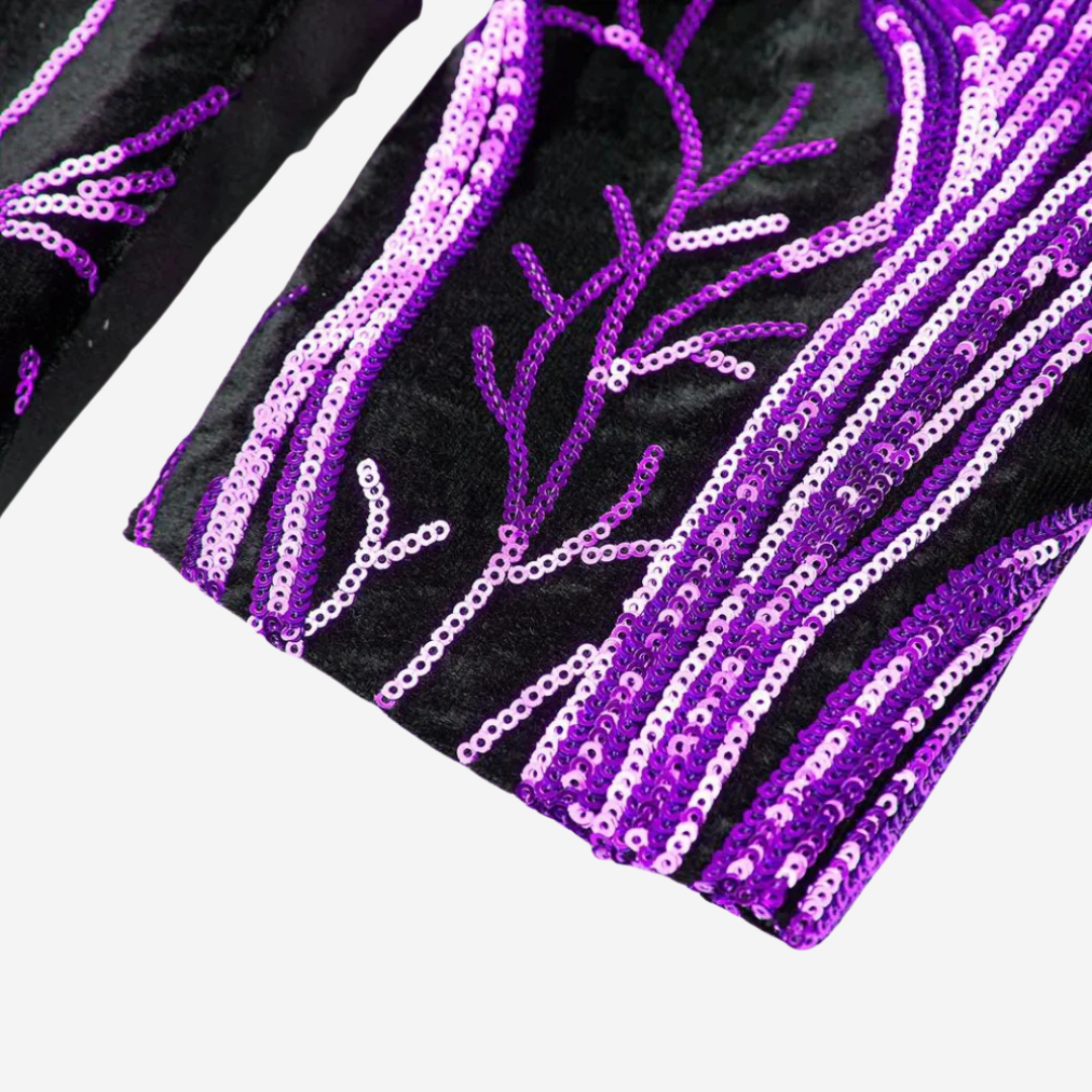 Men's Glitter Wave Sports Jacket