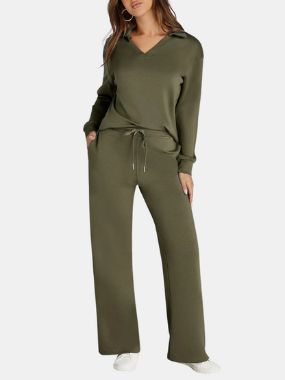 Stylish Women's 2 Piece Outfit Set