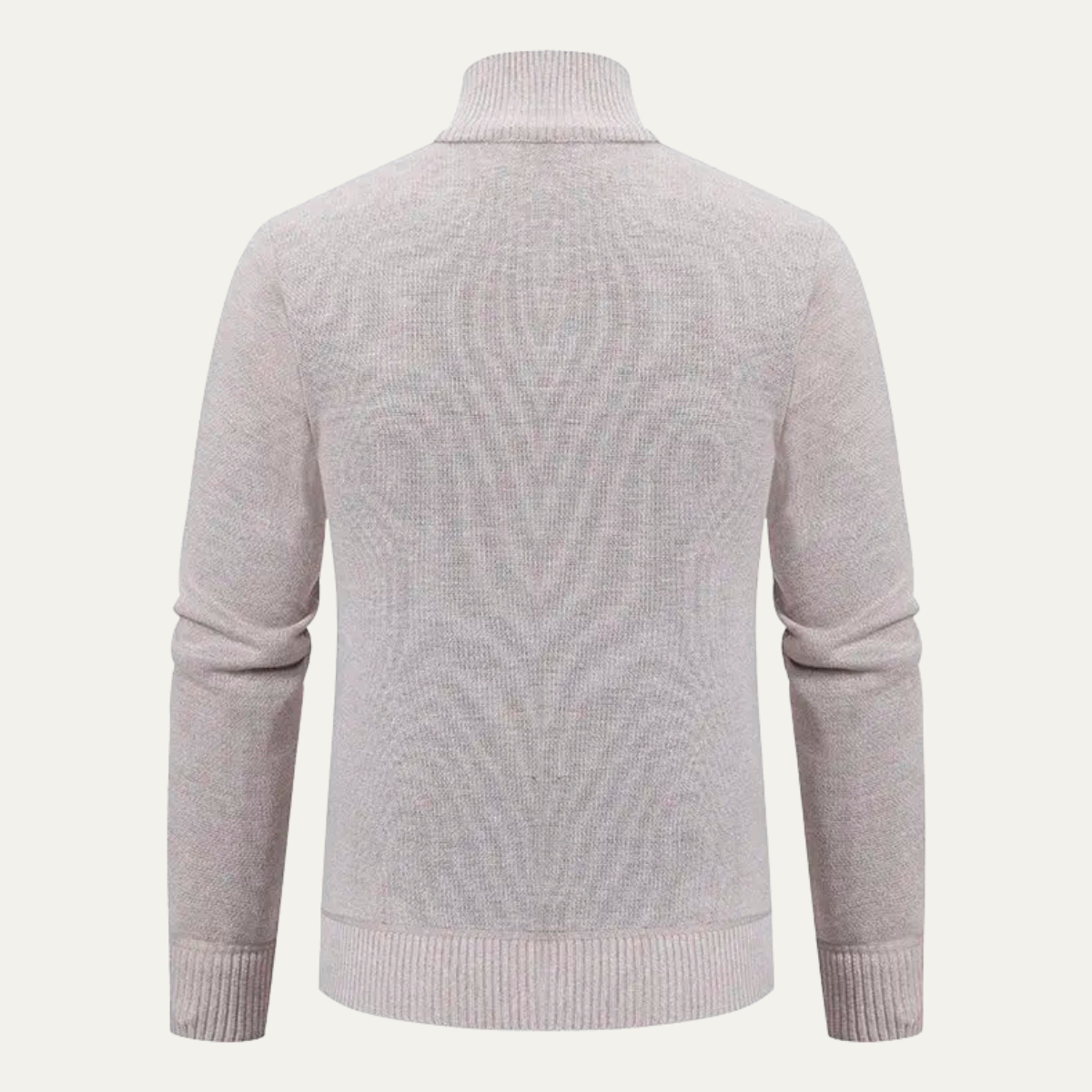 Warm Men's Crew Neck Winter Knit Sweater
