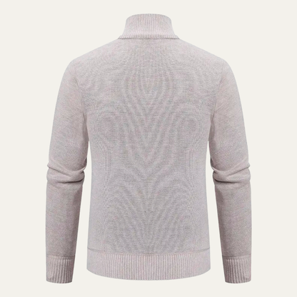 Warm Men's Crew Neck Winter Knit Sweater