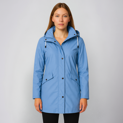 Women's Waterproof Hooded Rain Jacket