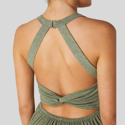 Relaxing Sleeveless Loungewear Jumpsuit