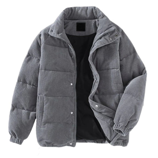 Thermal Mens Insulated Parka Slim Fit Coat - OutfitLondon