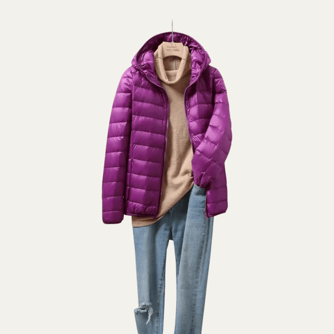 Waterproof Lightweight Women's Down Puffer Coat