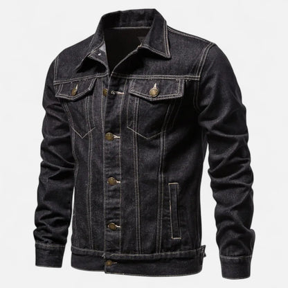 Vintage Style Men's Jeans Jacket