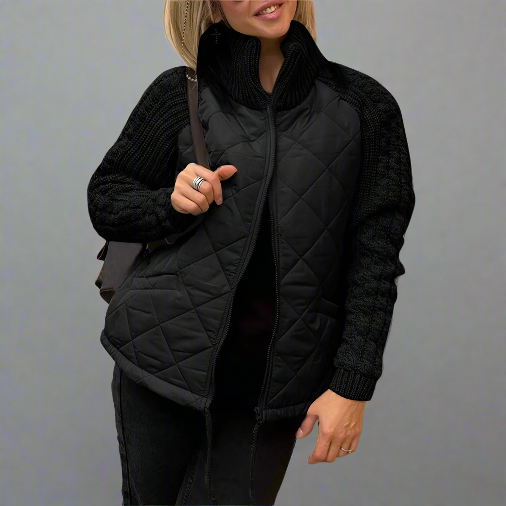 Cozy Jacket with Fleece Sleeves
