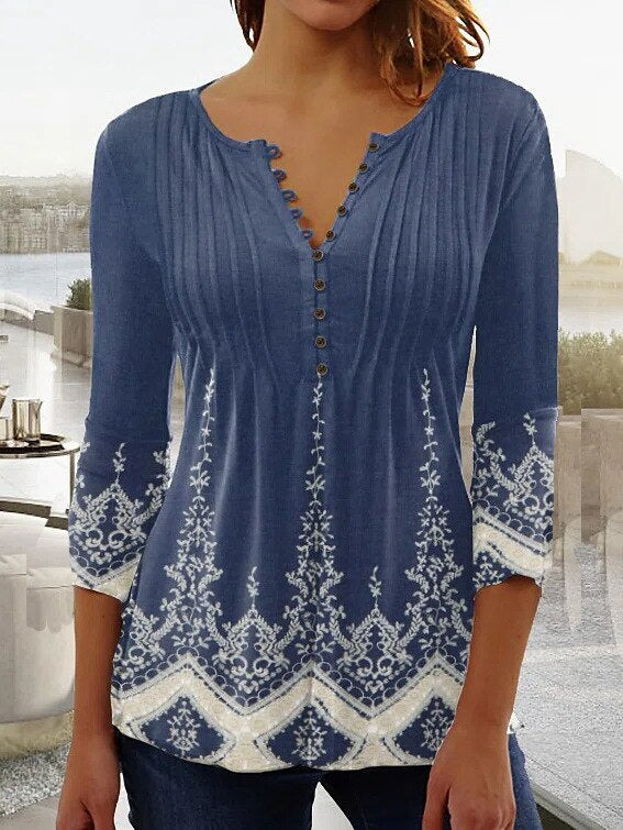 Women's Slim Fit Soft Blouse