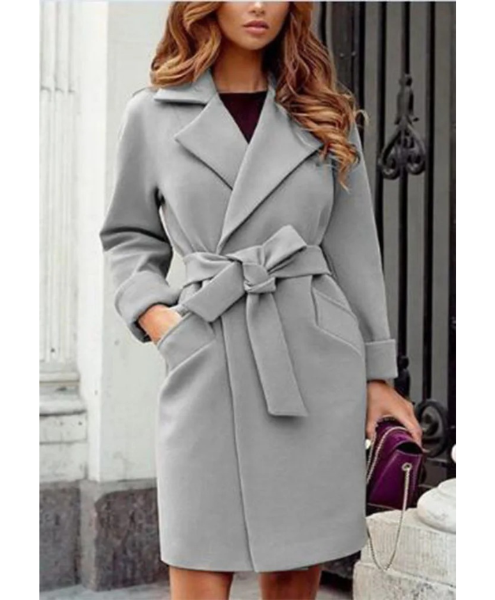 Timeless Raincoat with Adjustable Waist