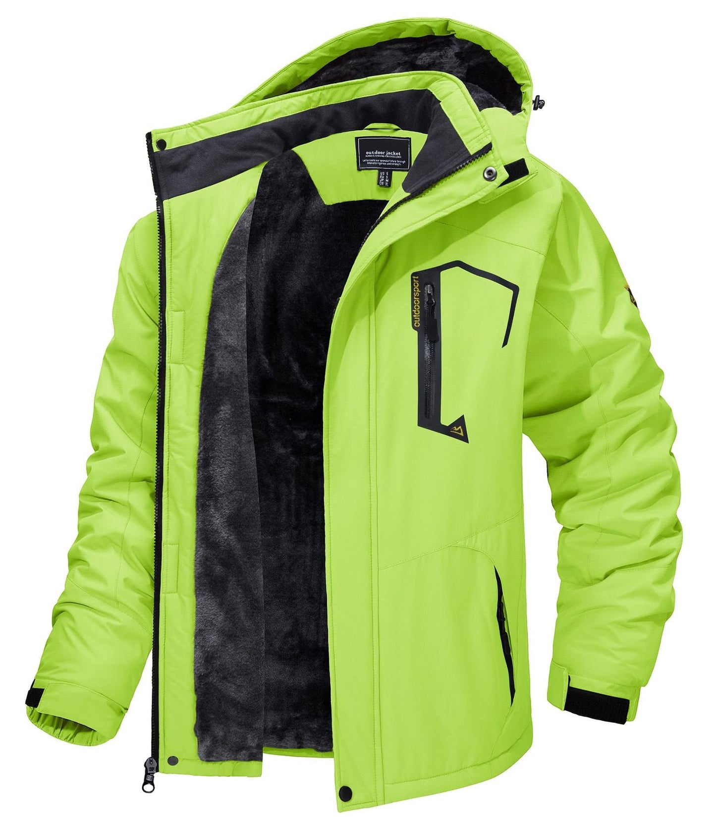 Breathable Mens Raincoat Jacket