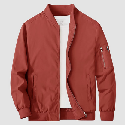 Slim Fit Mens Bomber Jacket Lightweight