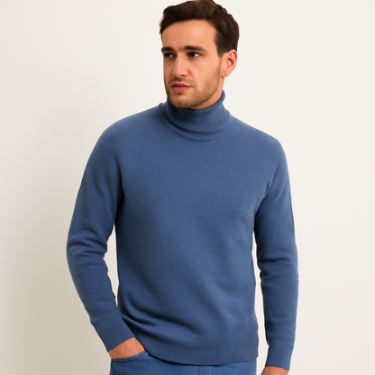 Thick Knit Crew Neck Men's Sweater - OutfitLondon