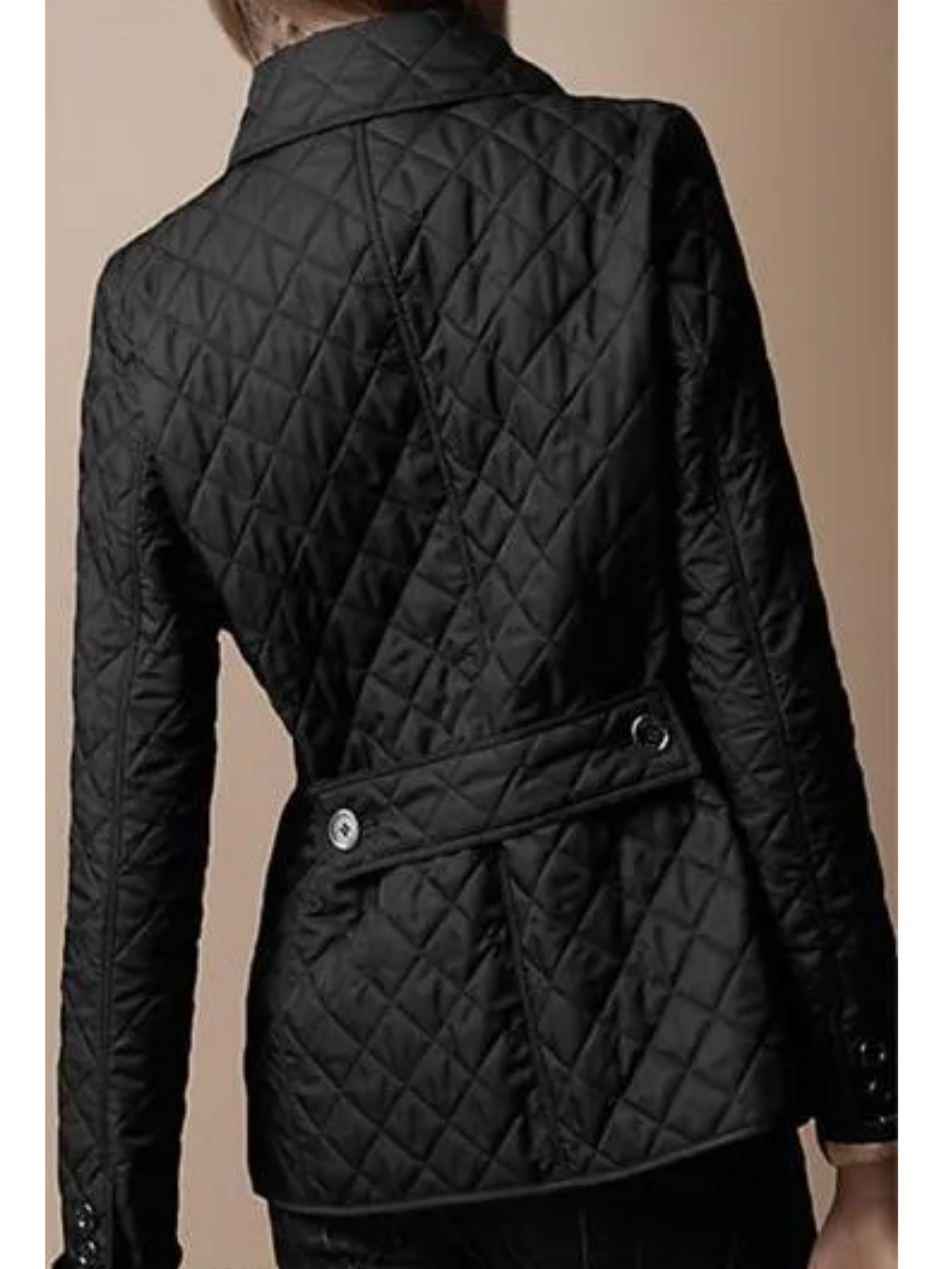 Relaxed Fit Padded Coat with Soft Collar