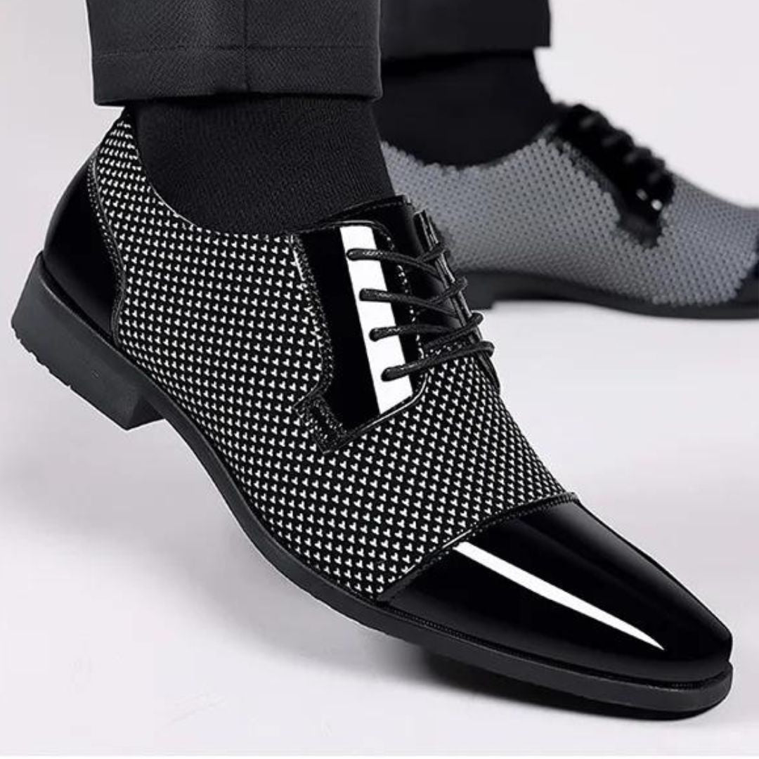 Durable Non-Slip Vegan Leather Men's Shoes