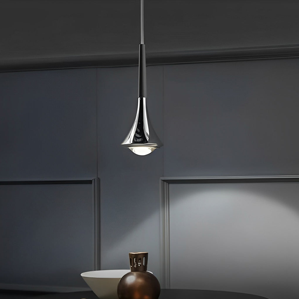 Sleek Chrome Hanging LED Stair Light - OutfitLondon