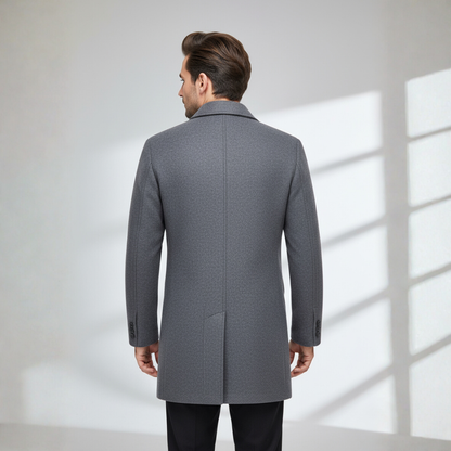 Classic Charcoal Wool Jacket