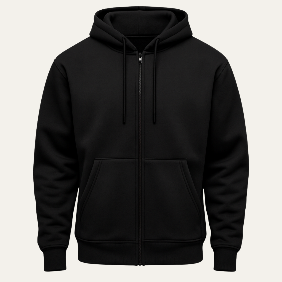 Cozy Men's Fleece Zip Up Hooded Jacket - OutfitLondon