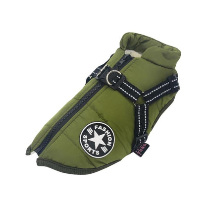 Warm Fleece Dog Jacket