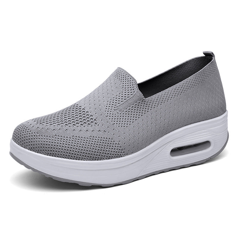 Platform Walking Shoes - Comfort Fit For Wide Feet