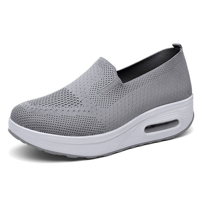 Platform Walking Shoes - Comfort Fit For Wide Feet