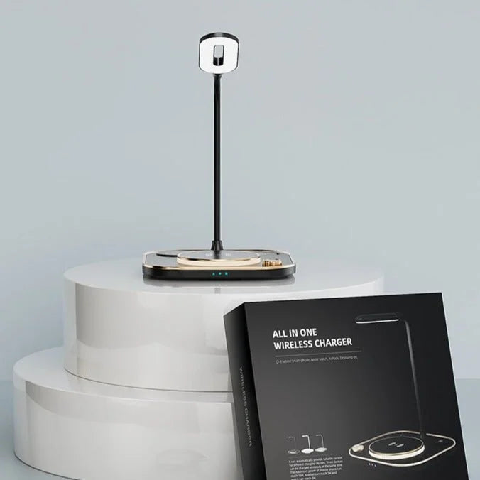 3 In 1 Wireless Charger Lamp