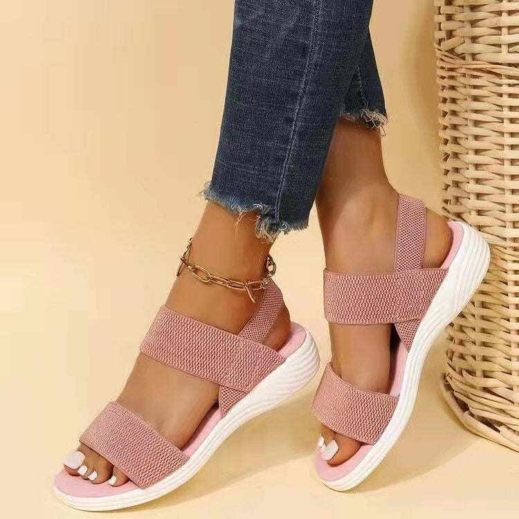 Comfortable Orthopedic Sandals For Women Elastic Band Casual Summer