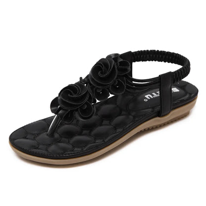 Flower Casual Beach Female Flat Sandals