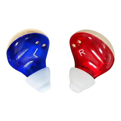 In-Ear Hearing Aids Invisible Enhancer Rechargeable Mini Sound Amplifier UK