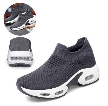 Women's Slip On Breathable Air Cushion Running Shoes