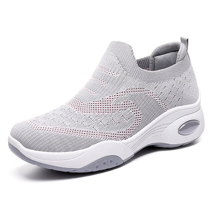 Women's Slip On Athletic Flyknit Shoes