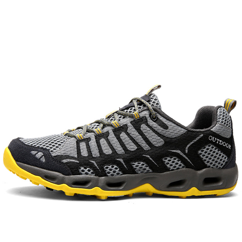 Unisex -New Mesh Lace Up Outdoor Hiking Sneakers