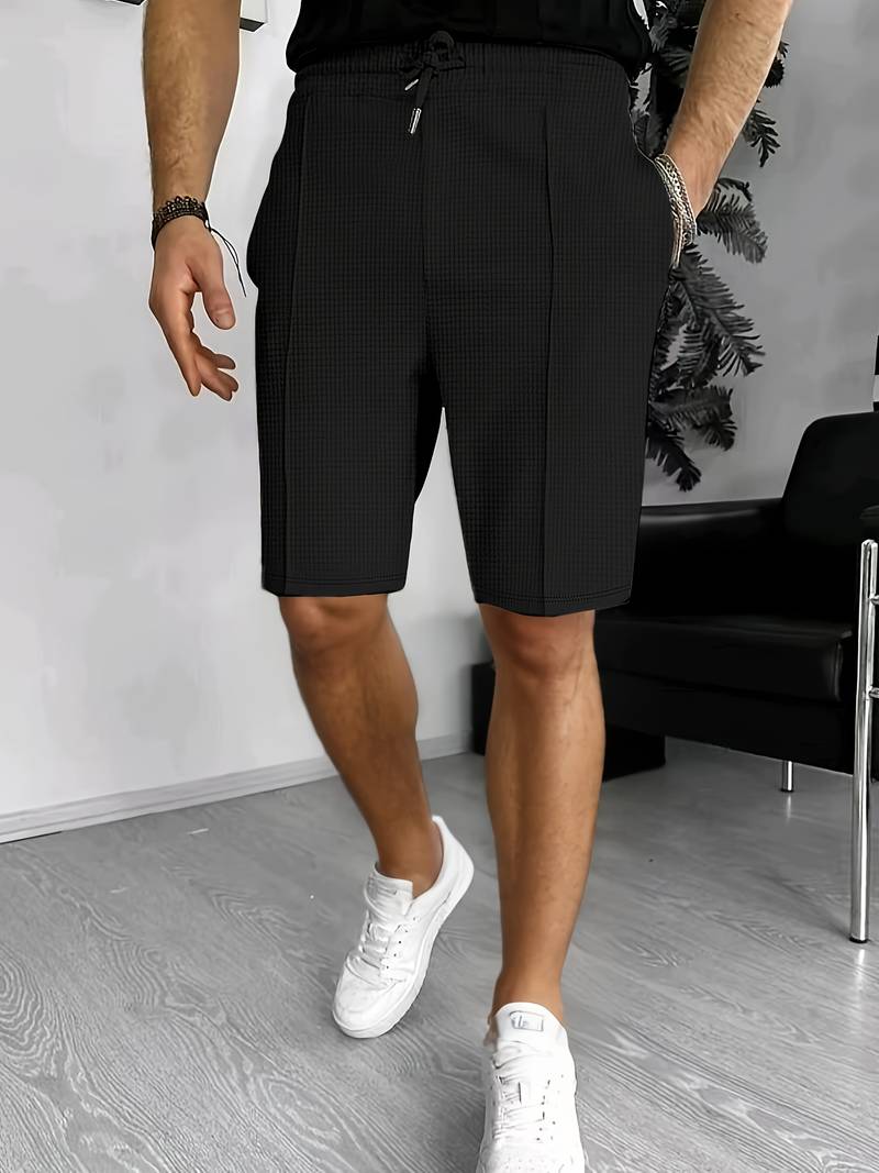 Men's Breathable Athletic Waffle Shorts